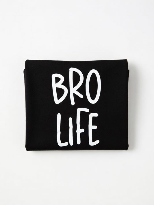 Bro Life black toddler graphic T-Shirt
