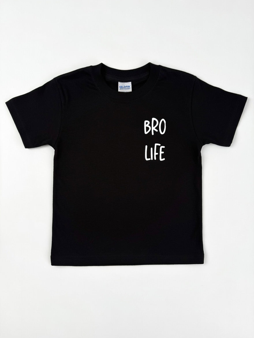 Bro life pocket graphic T-shirt
