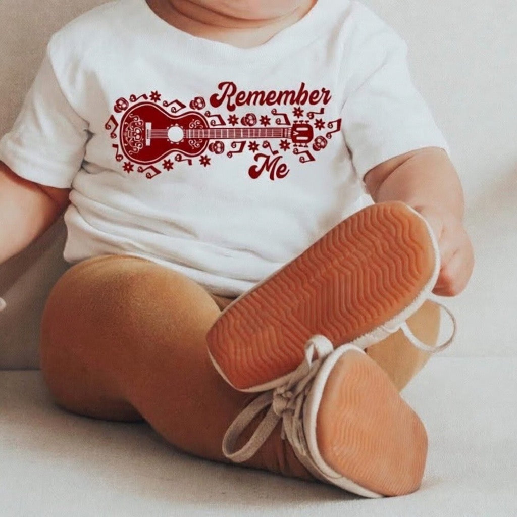 Remember Me white toddler graphic T-Shirt